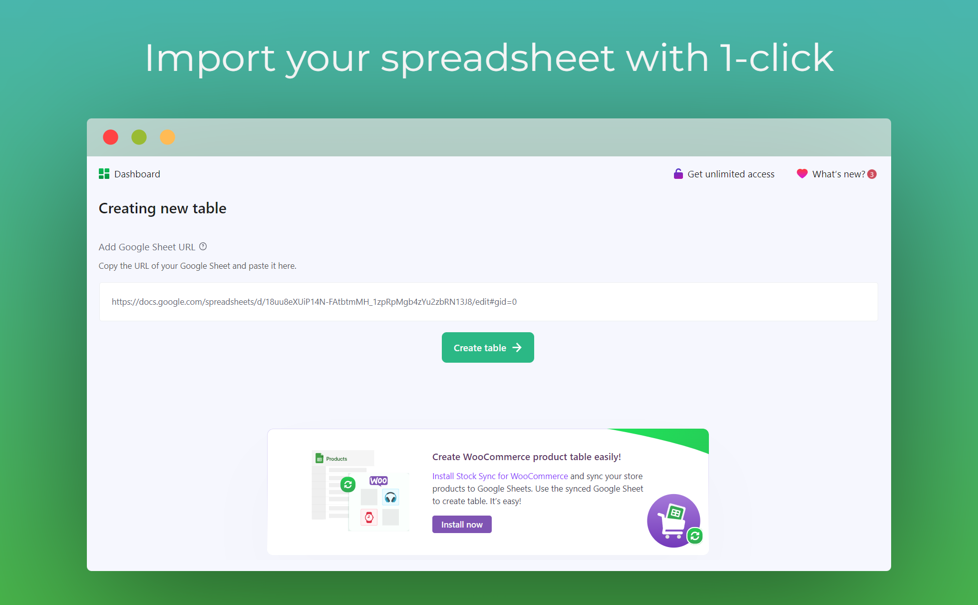 Sheets to WP Table Live Sync | Google Sheets Table Plugin for WordPress with Spreadsheet Integration – FlexTable