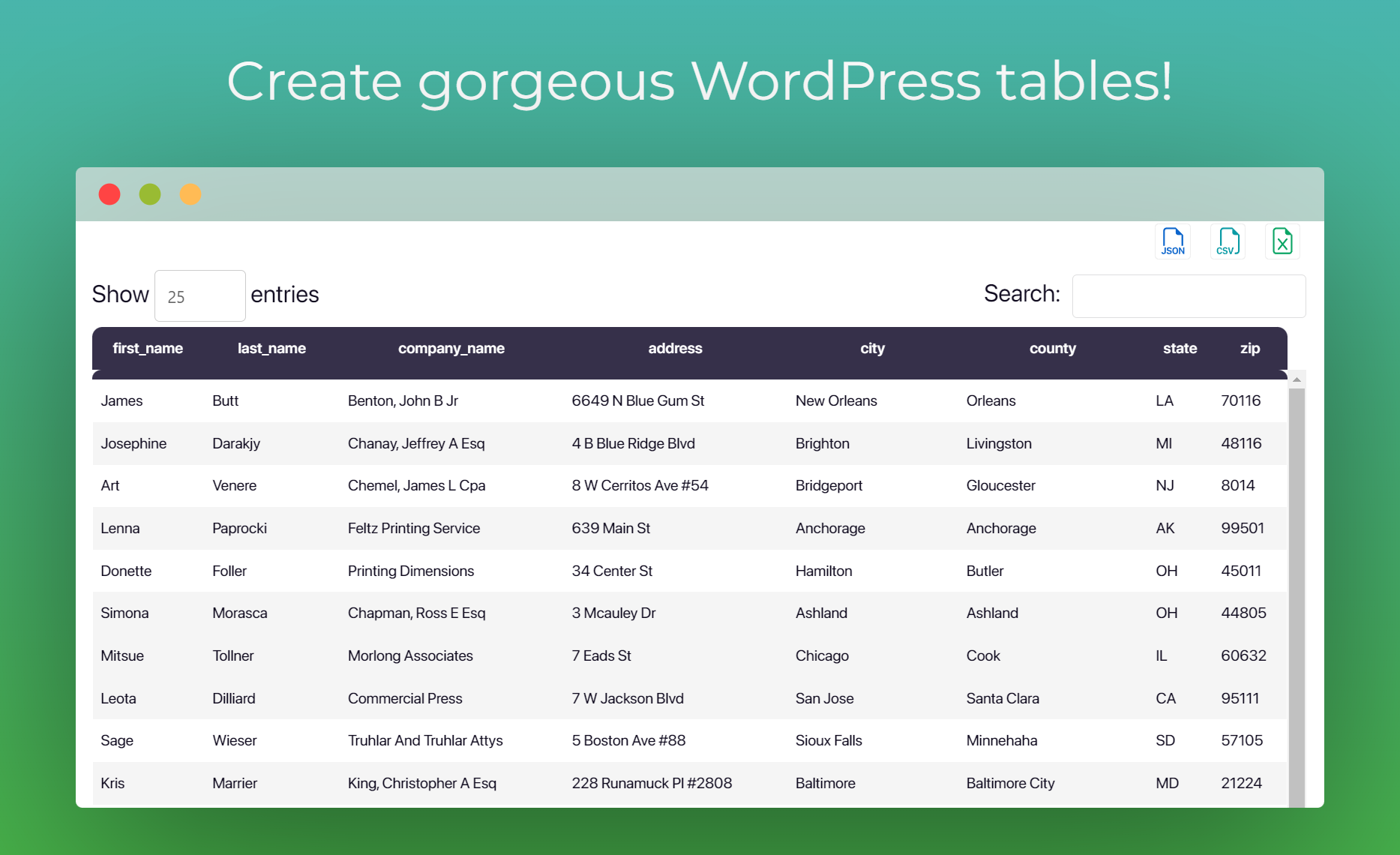 Table Plugin for WordPress with Google Sheets Integration – Sheets to WordPress Table Live Sync