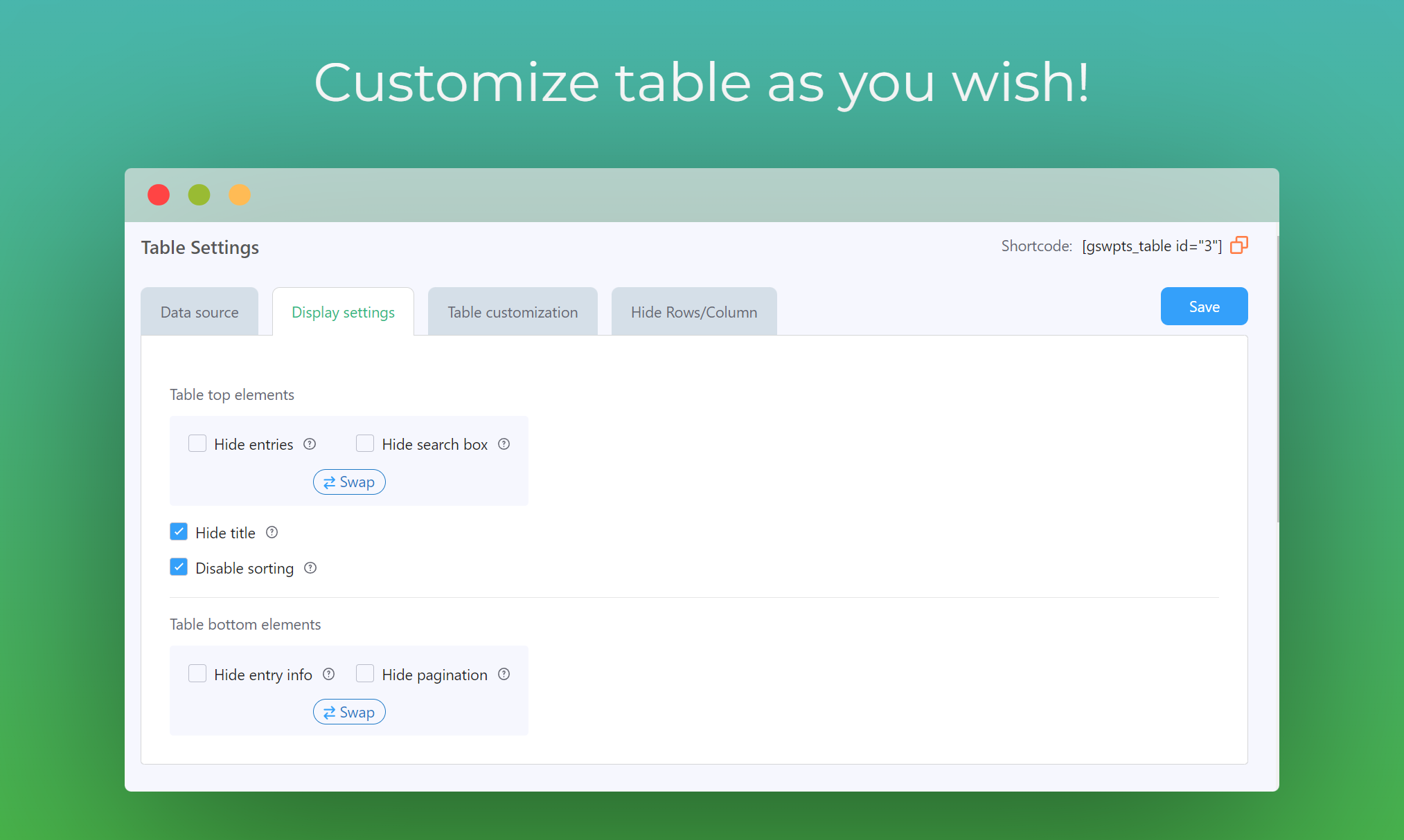 Sheets to WP Table Live Sync | Google Sheets Table Plugin for WordPress with Spreadsheet Integration – FlexTable