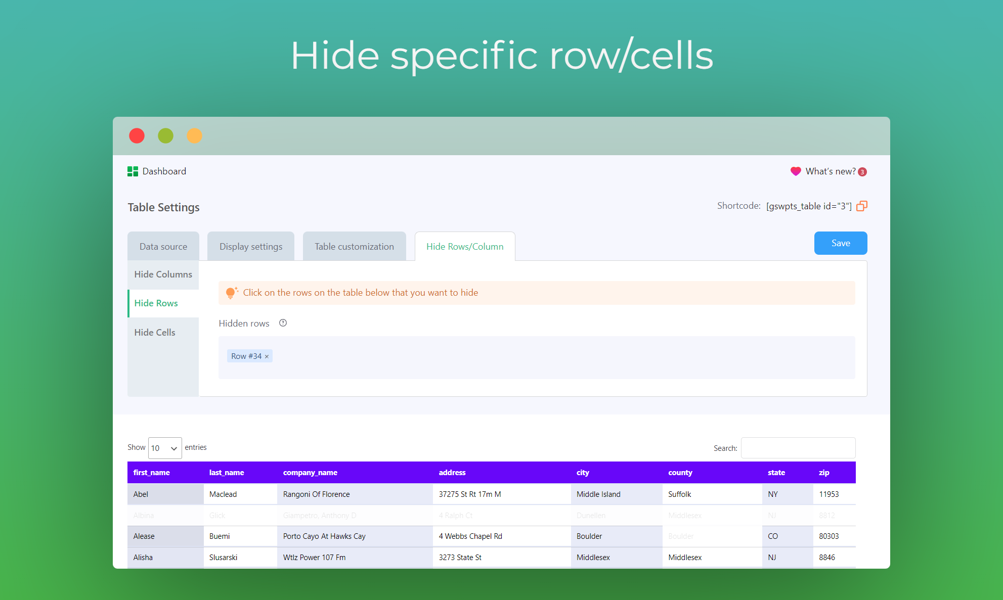 Sheets to WP Table Live Sync | Google Sheets Table Plugin for WordPress with Spreadsheet Integration – FlexTable