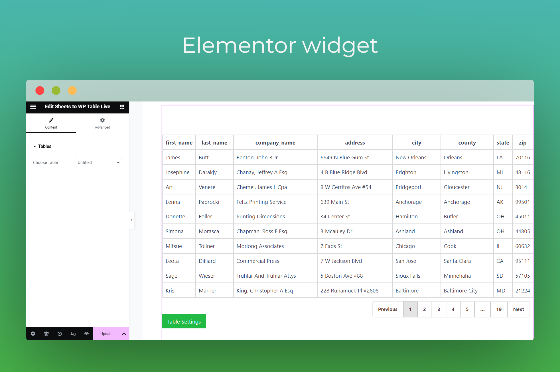 Table Plugin for WordPress with Google Sheets Integration – Sheets to WordPress Table Live Sync