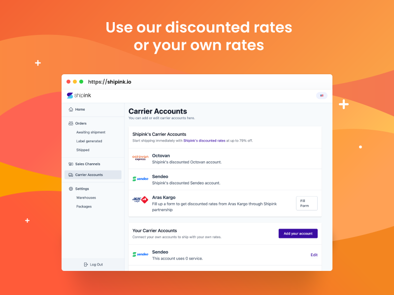 Sync and manage you orders across all your sales channels