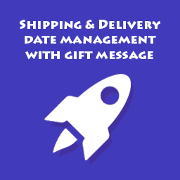Shipping Delivery Date Management with gift message