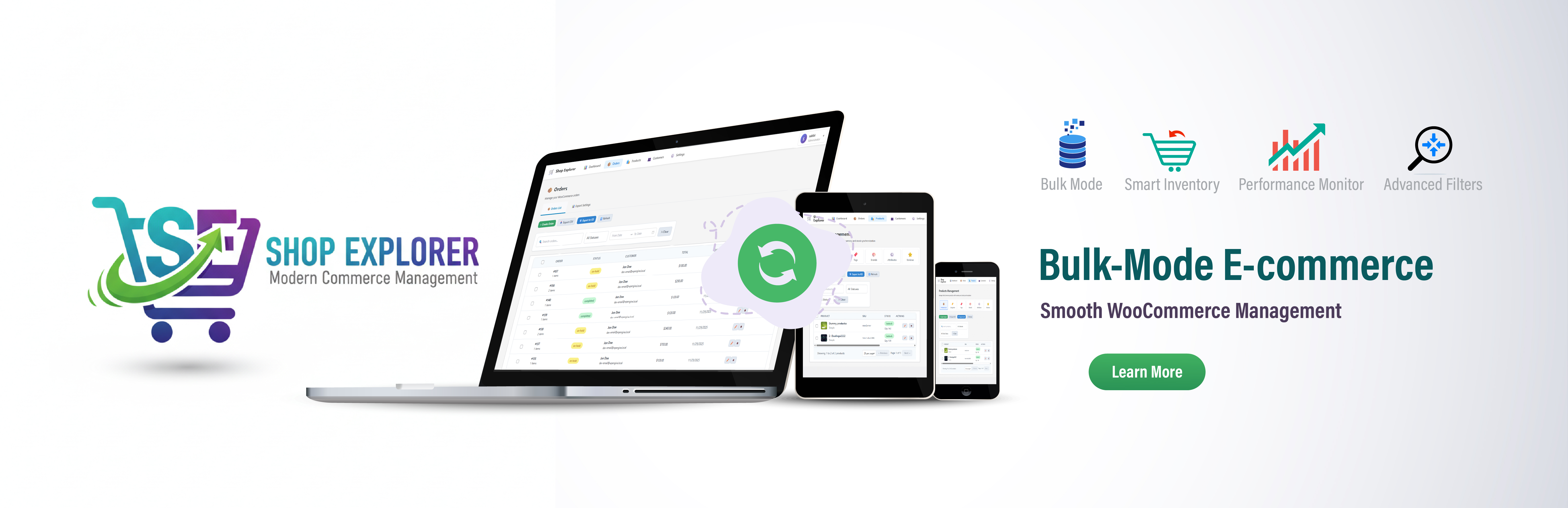 Booster for WooCommerce Management with Analytics Dashboard – Shop Explorer