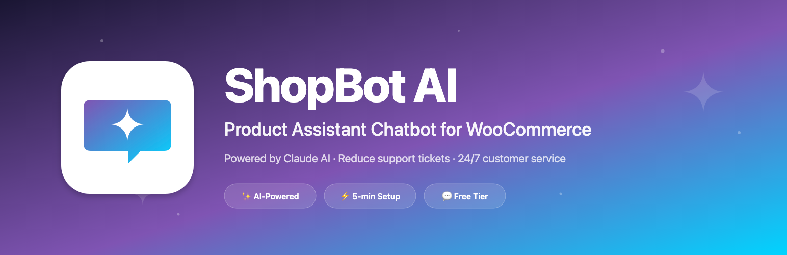 ShopBot AI – Product Assistant Chatbot for WooCommerce
