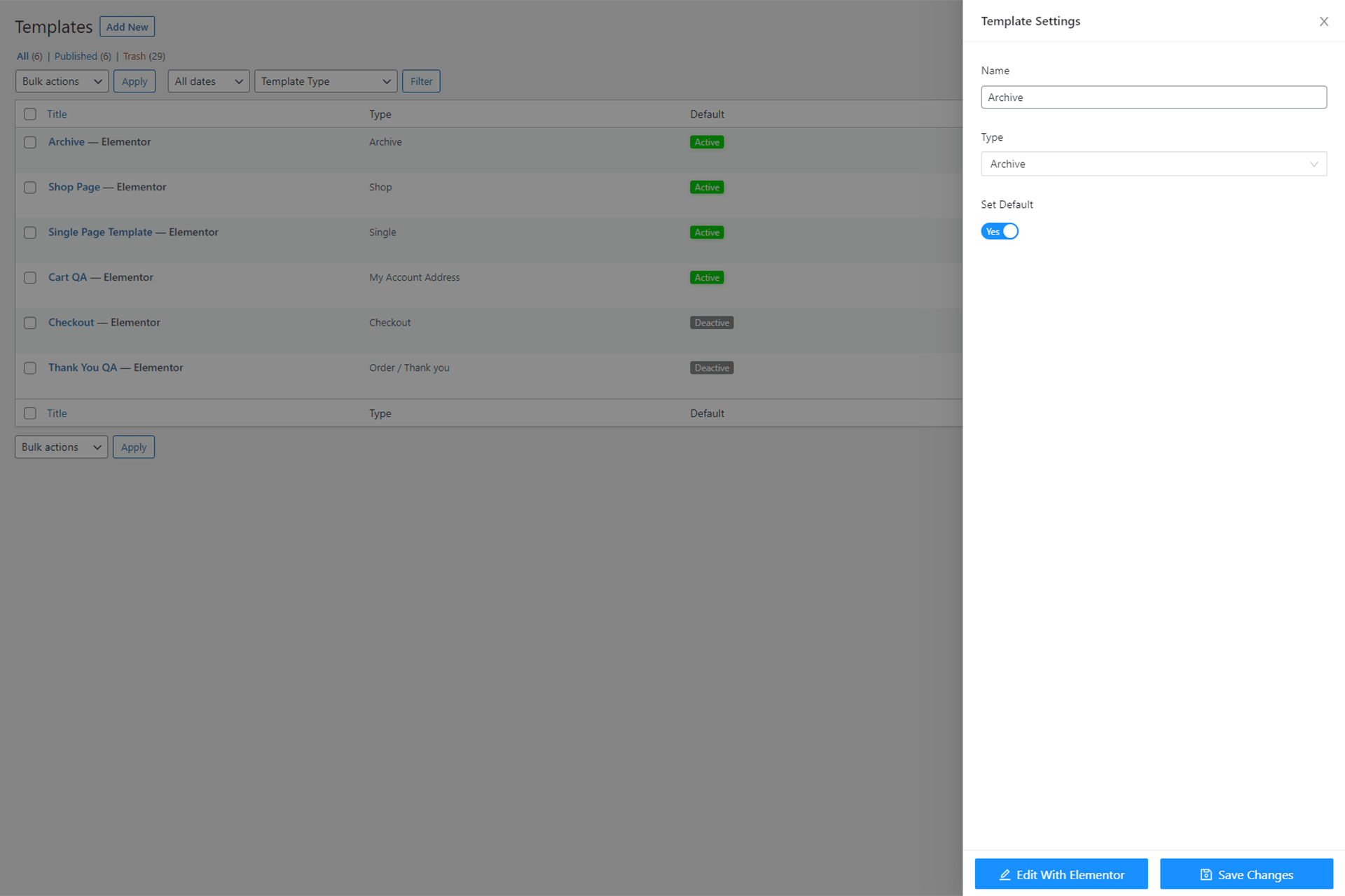 <strong>Customize the Cart page builder</strong>