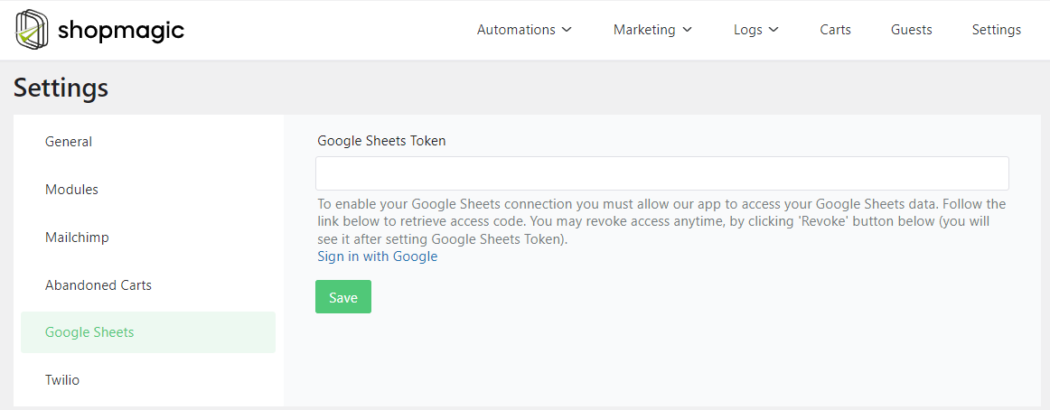 Send data from WordPress and WooCommerce to Google Sheets (with a free add-on).