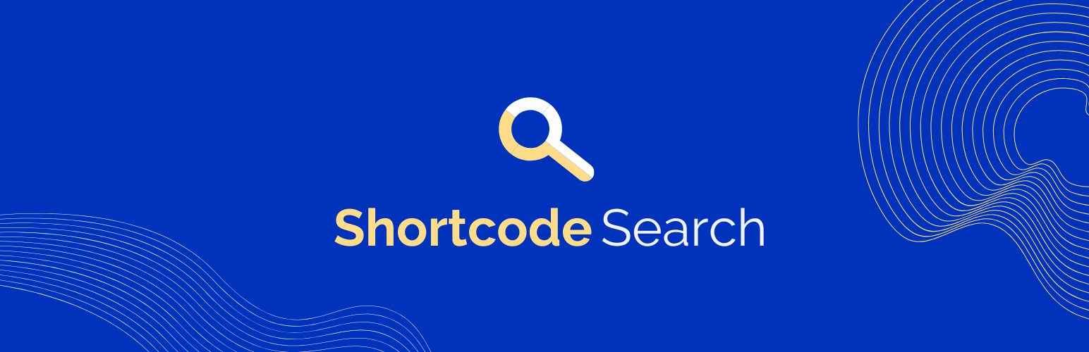 WordPress 外掛 Shortcode Search | WordPress Search Bar Shortcode Plugin 的封面圖片。