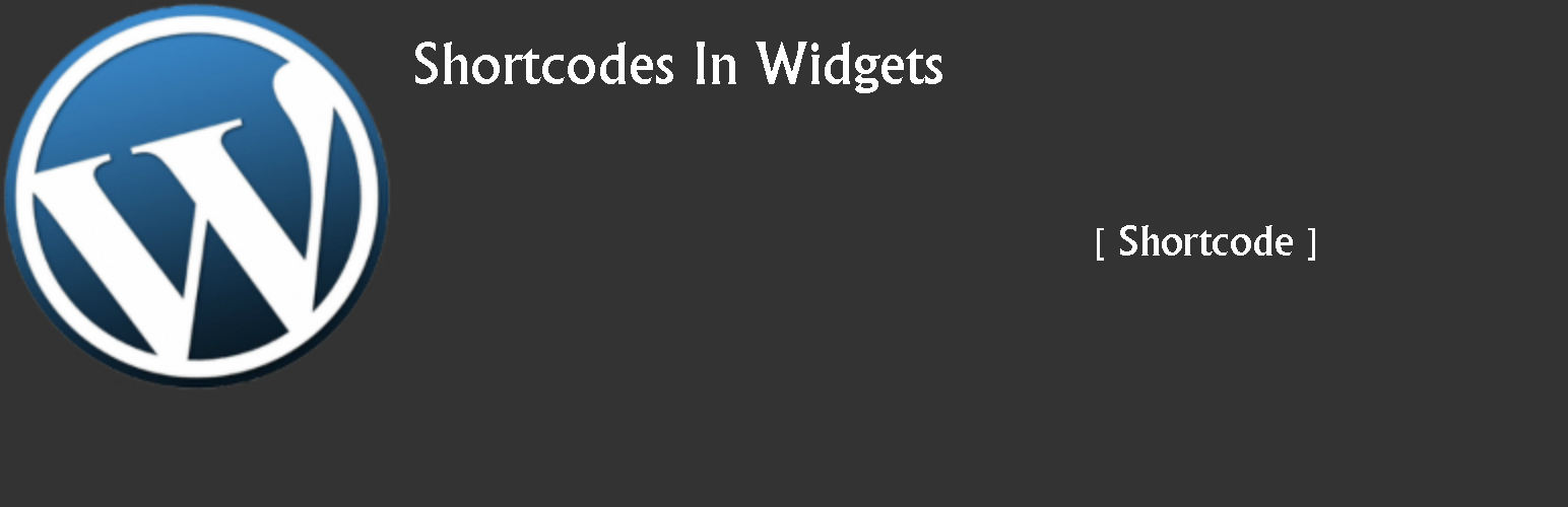 Shortcodes In Widgets