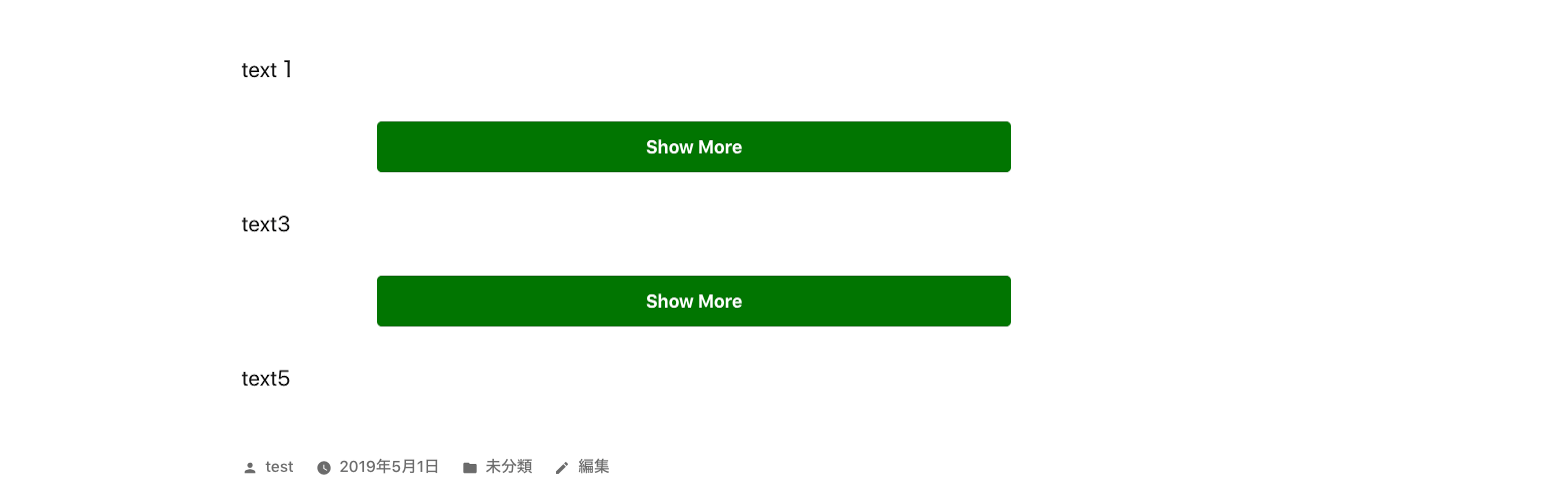 Show More Toggle Button