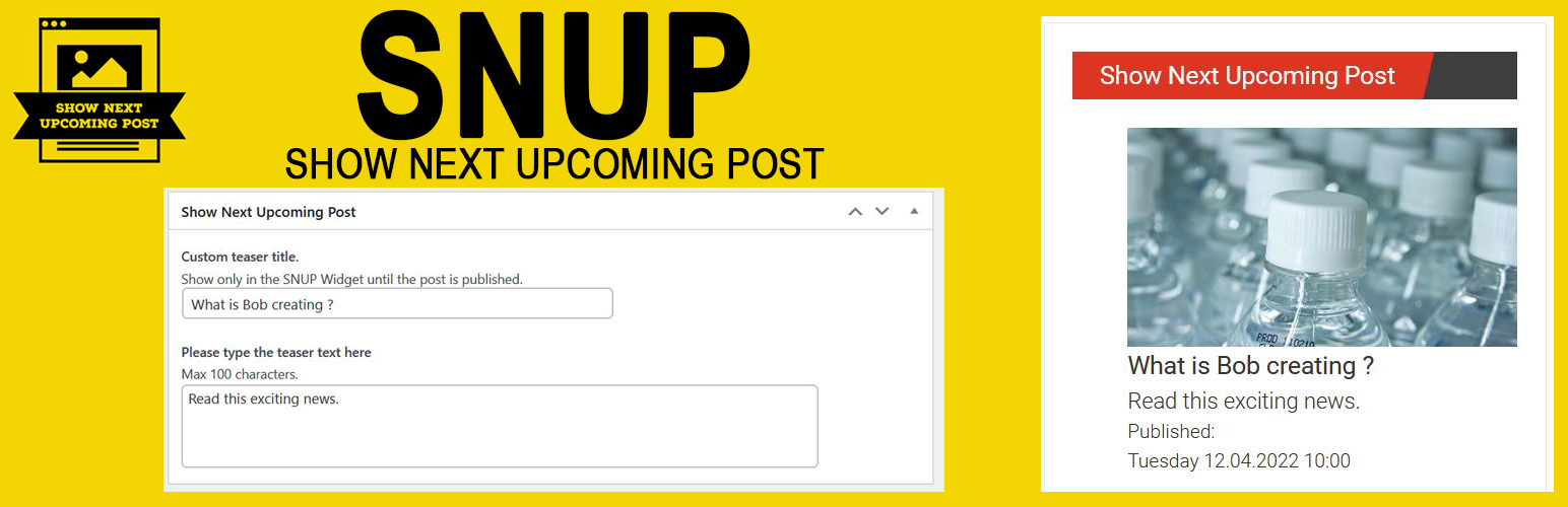 Show Next Upcoming Post