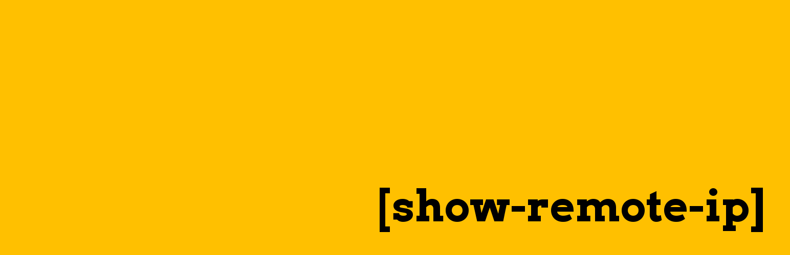 Show Remote IP
