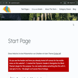 Dynamic Header & Navigation for Block Themes logo