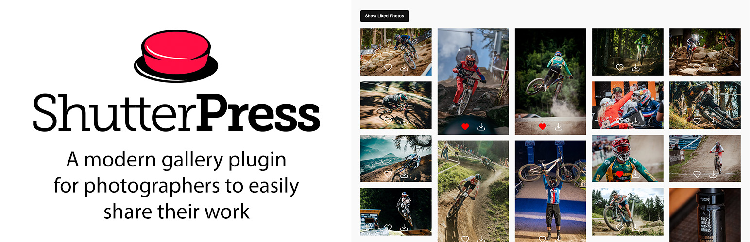WordPress 外掛 Shutterpress Gallery 的封面圖片。