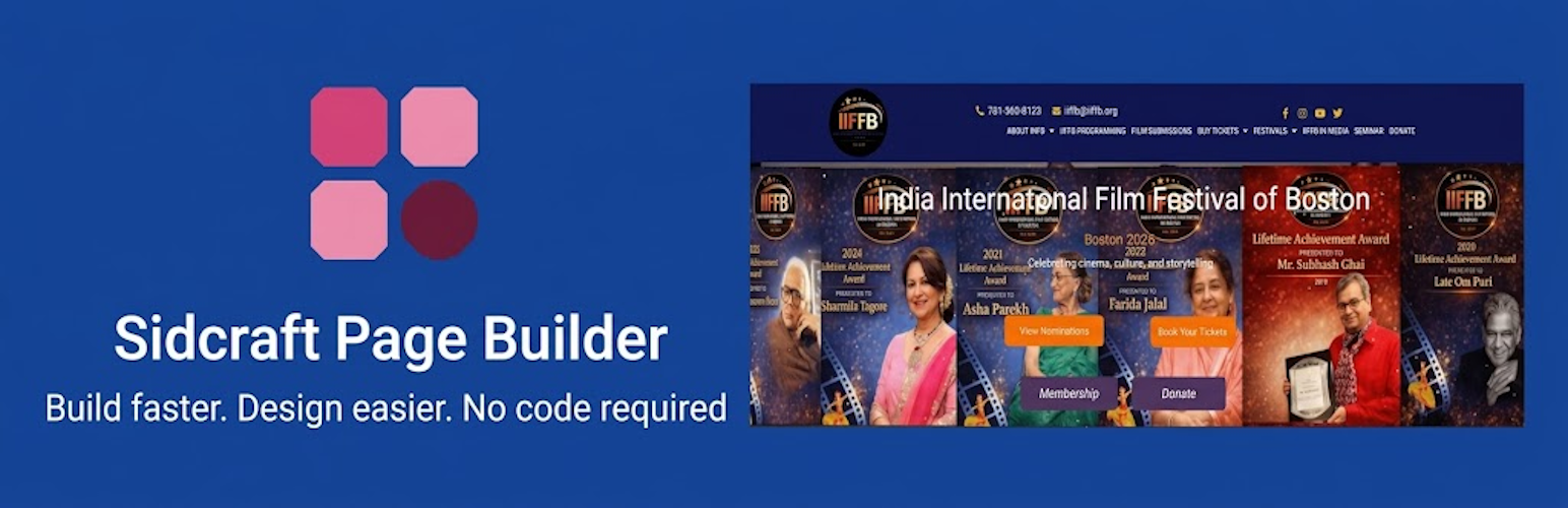 WordPress 外掛 Sidcraft Page Builder 的封面圖片
