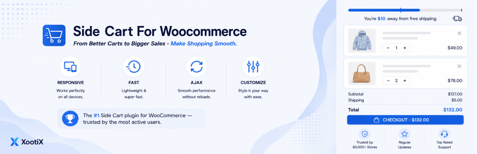 Side Cart Woocommerce banner