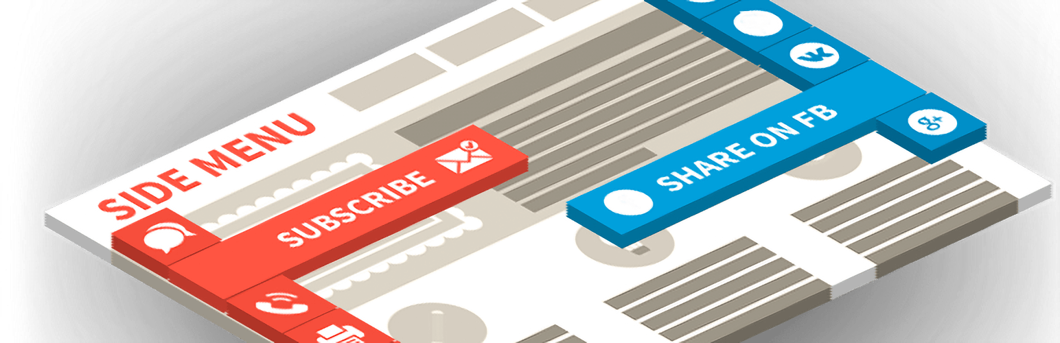 WordPress 外掛 Side Menu Lite – Sticky Floating Side Menu 的封面圖片。