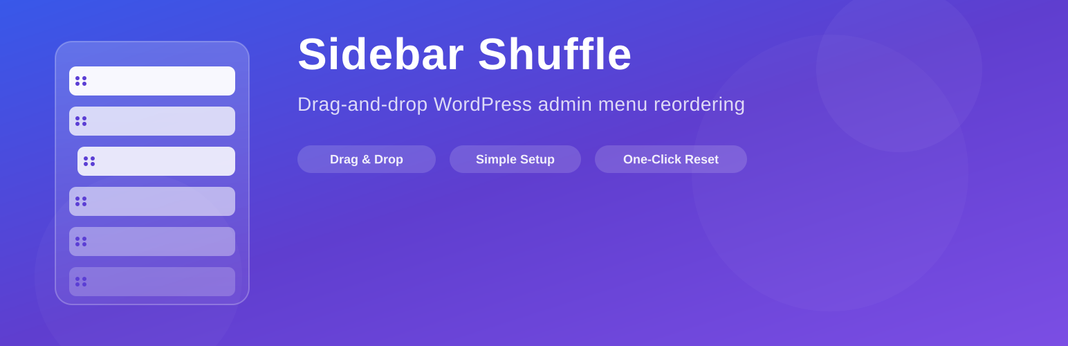 Sidebar Shuffle