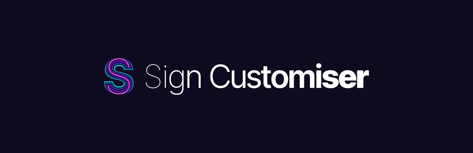 WordPress 外掛 Sign Customiser 的封面圖片