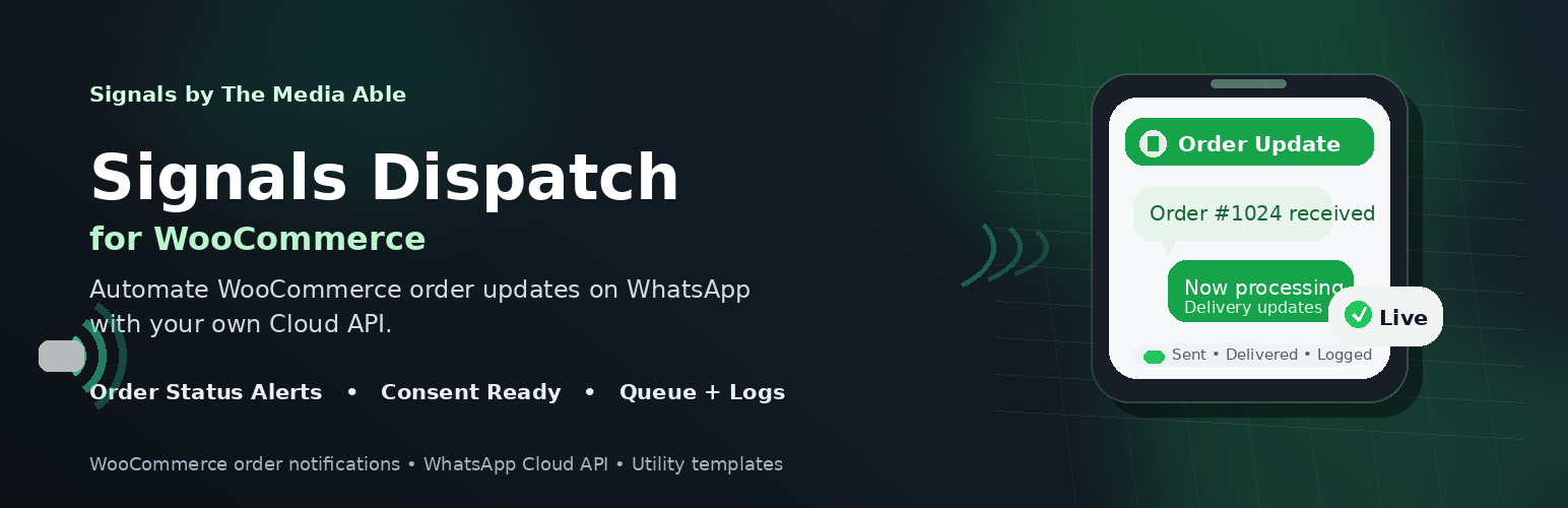 Signals Dispatch for WooCommerce