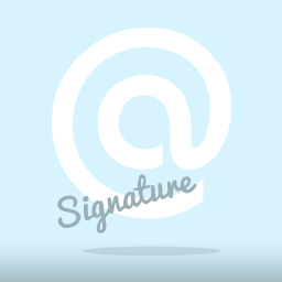 Notification : Signature logo