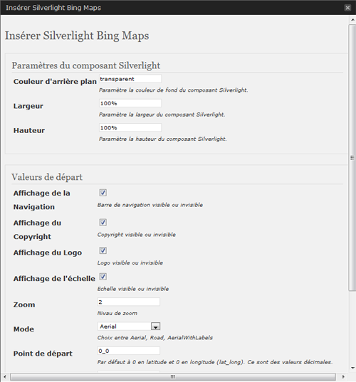 Silverlight Bing Maps