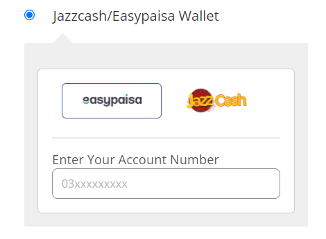 Simpaisa Wallet (Jazzcash &amp; Easypaisa) Payment Services