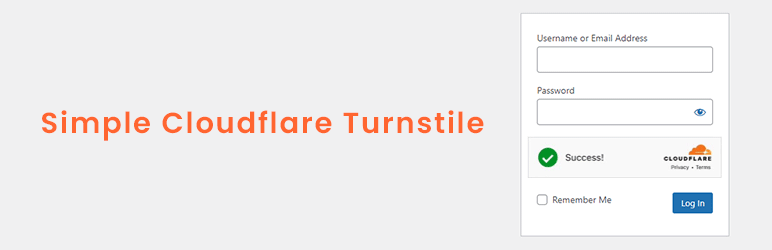 Product image for Simple Cloudflare Turnstile – CAPTCHA Alternative.