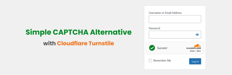 Simple CAPTCHA Alternative with Cloudflare Turnstile
