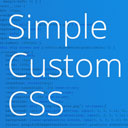 Simple Custom CSS Plugin Icon