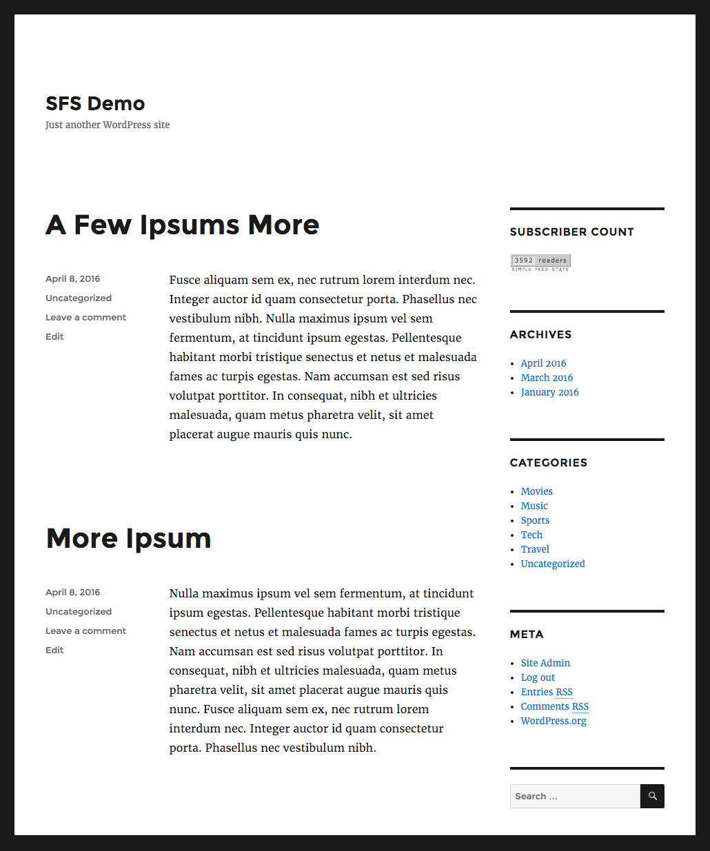 Simple Statistics for Feeds: FeedBurner-style count badge