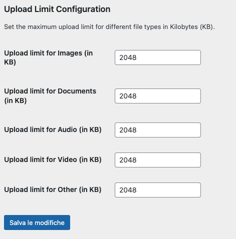 File Upload Limiter