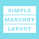 Simple Masonry Layout Icon