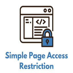 Simple Page Access Restriction Icon