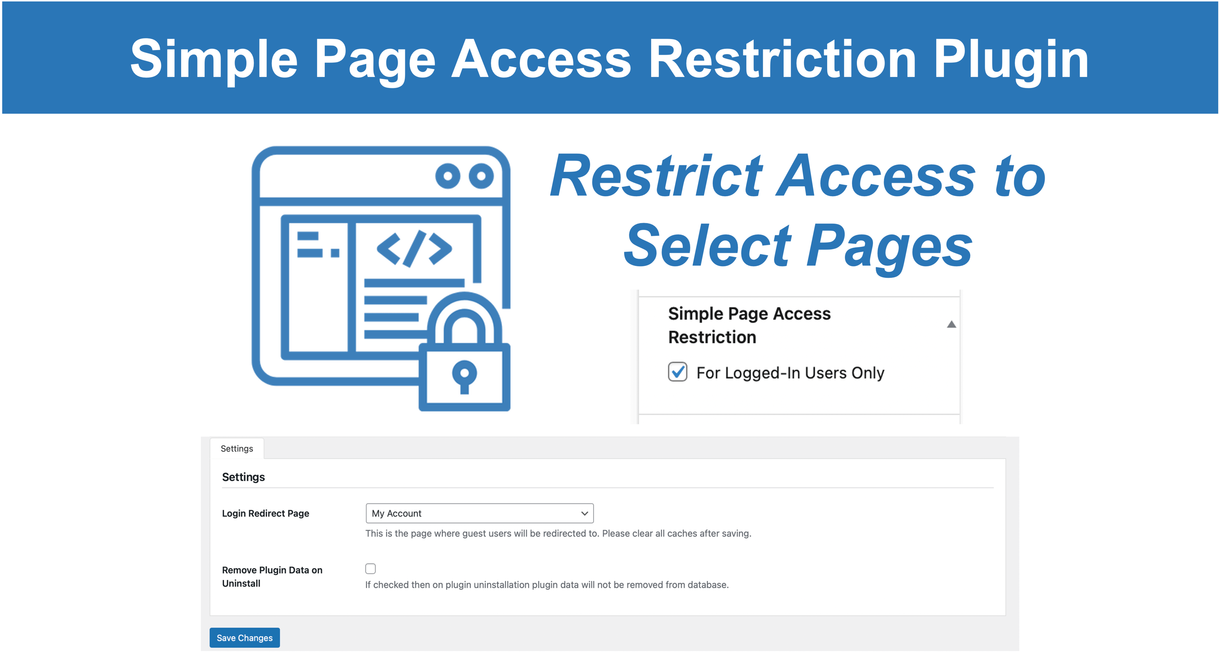 Simple Page Access Restriction