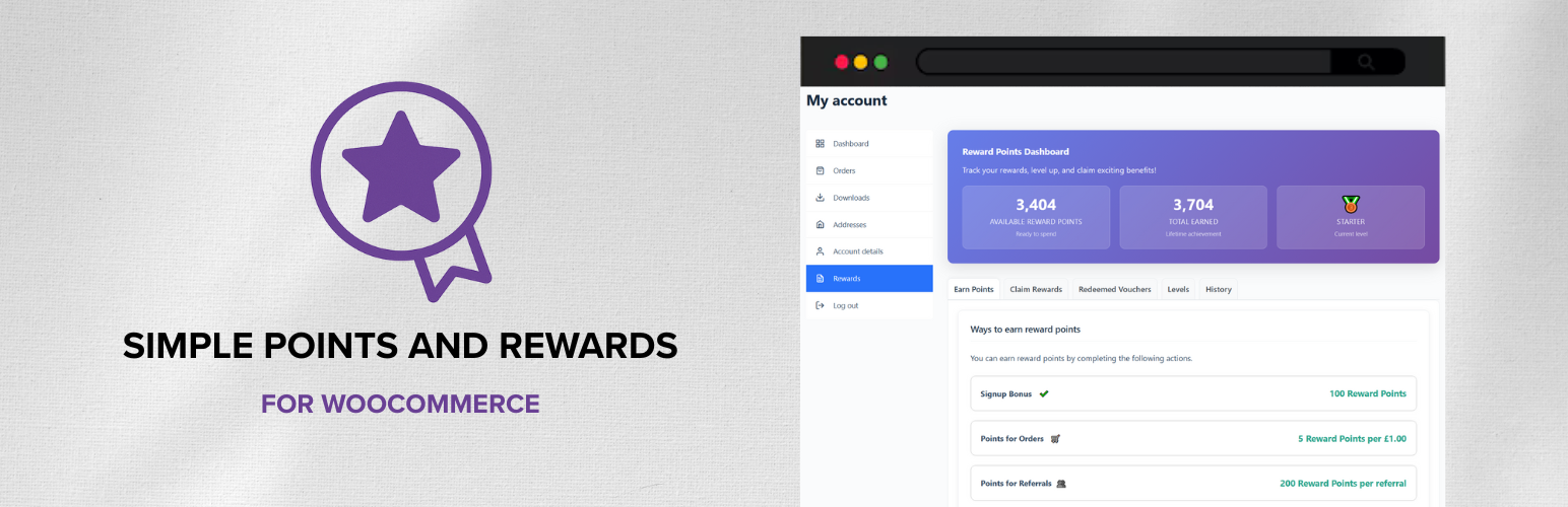 Simple Points and Rewards for WooCommerce – Create a Loyalty Program