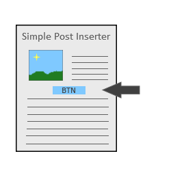 Simple Post Inserter logo