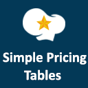 Simple Pricing Tables For WPBakery Page Builder(Formerly Visual Composer) Icon