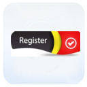 Simple Registration Form Icon