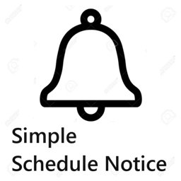 Schedule Notice logo