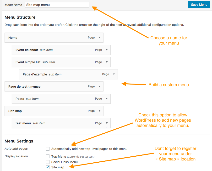 Simple Site Map Page Simple Site Map Page – Wordpress Plugin | Wordpress.org