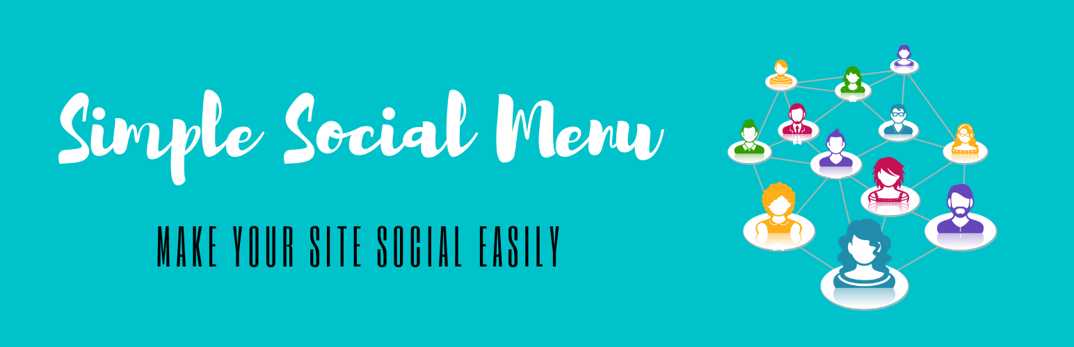 Simple Social Menu