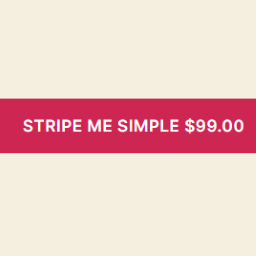 Simple Stripe checkout buttons Icon