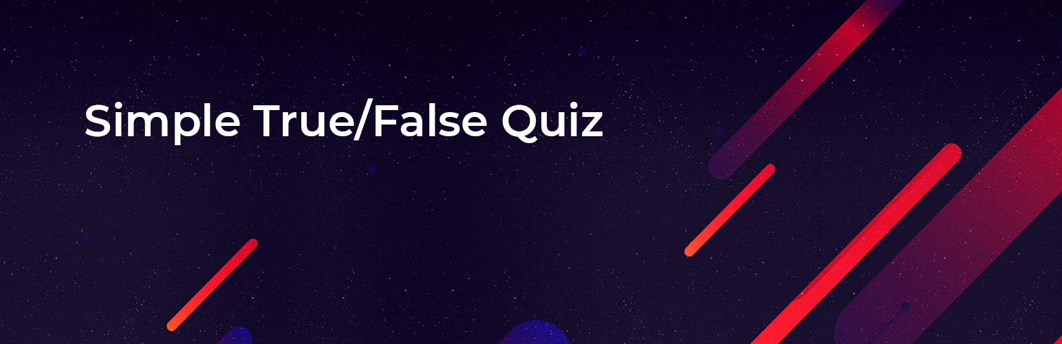 Simple True/False Quiz