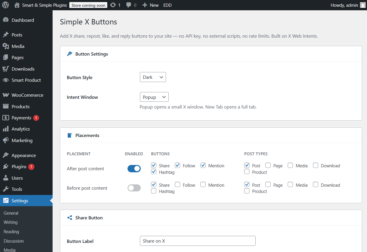 Simple Twitter Plugin
