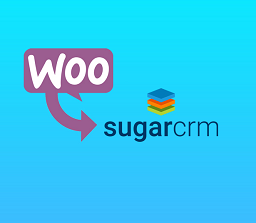 Simple Woo to SugarCRM logo