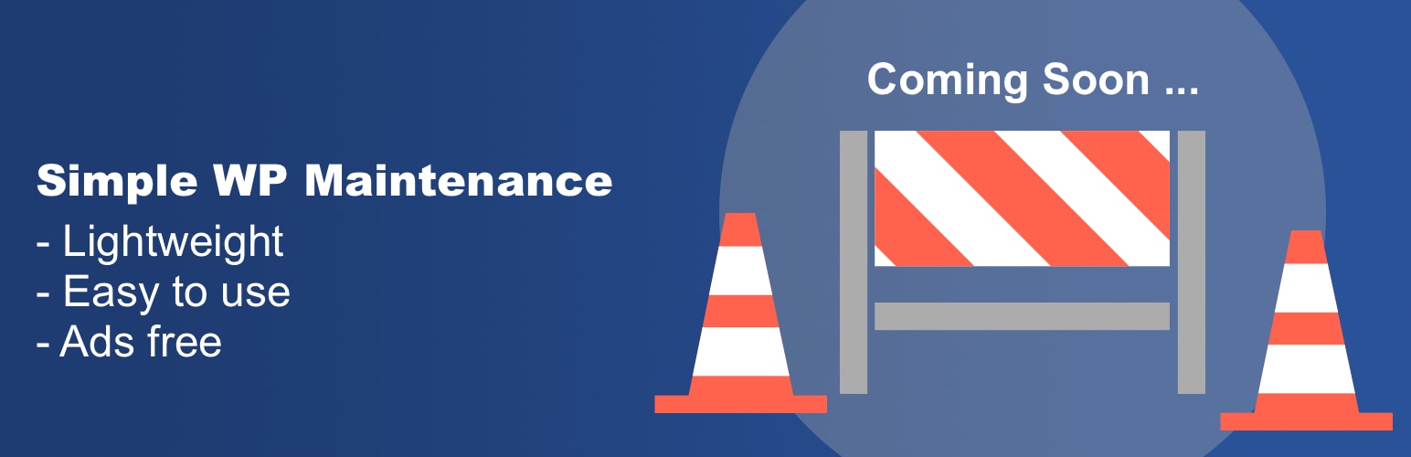 Simple WP Maintenance