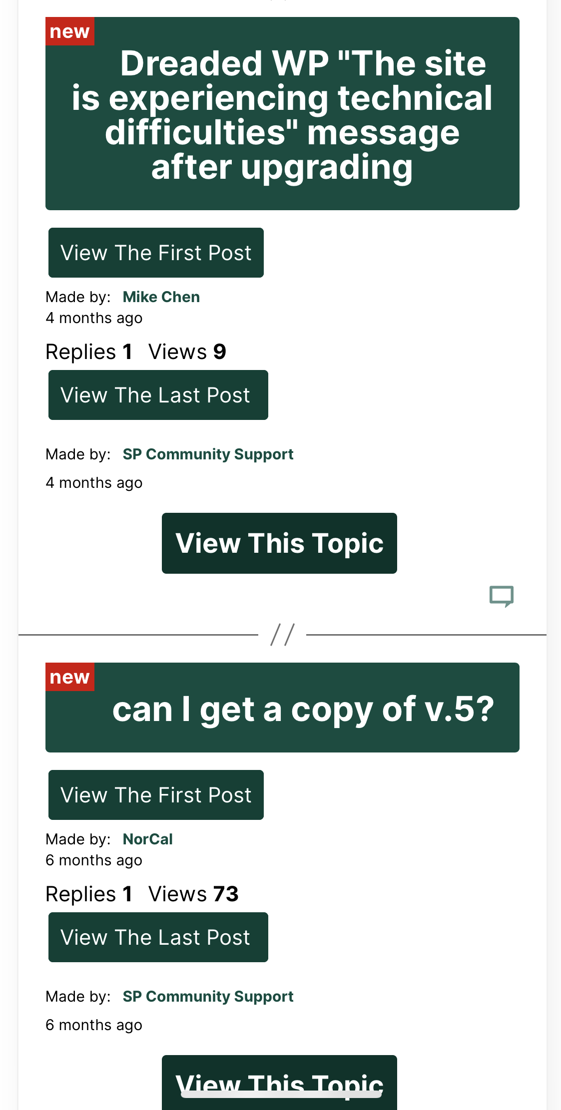 Simple:Press Forum