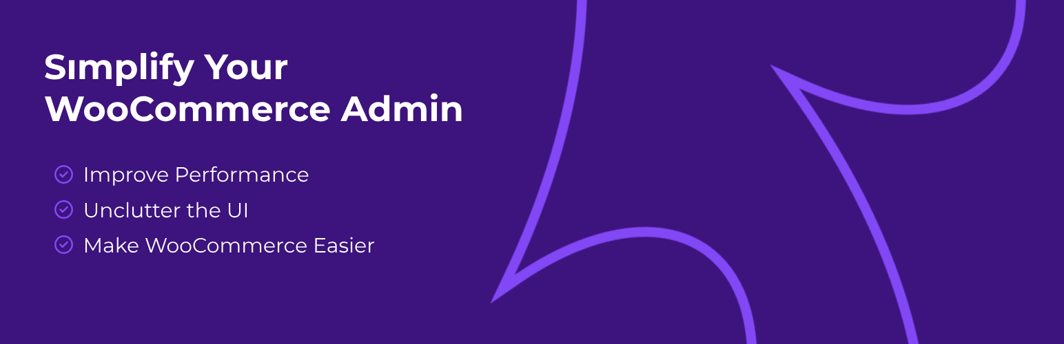 WordPress 外掛 Simplify for WooCommerce – Fix slow WooCommerce admin & simplify 的封面圖片。