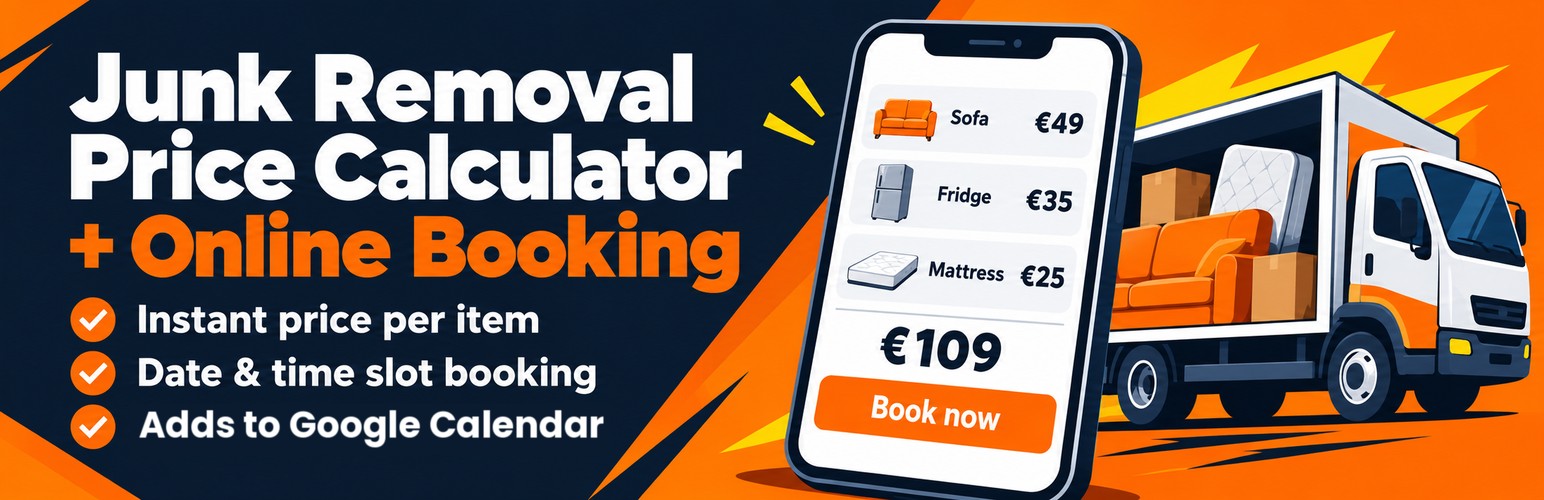 WordPress 外掛 SimplyBuy – Junk Removal Price Calculator & Booking 的封面圖片